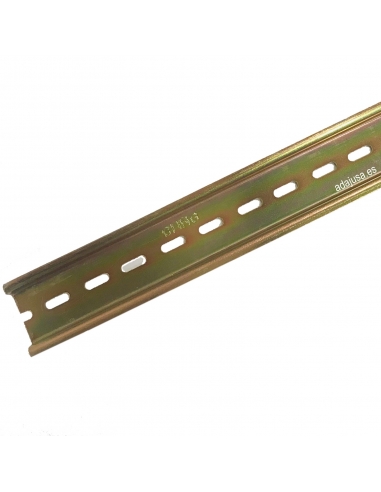 Rail DIN rainuré