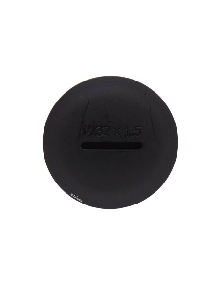 Bouchon obturateur M32 en polyamide noir :) Adajusa
