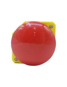 Champignon poussoir diamètre 90 rouge - Giovenzana 2