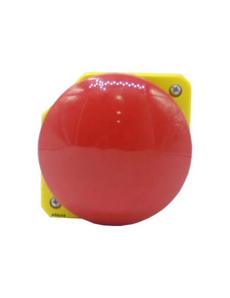 Champignon poussoir diamètre 90 rouge - Giovenzana