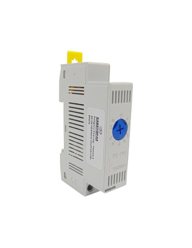 Open contact compact analog thermostat