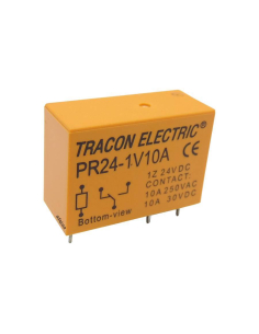 Relais miniature 1 pôle 24Vdc 10A PR24-1V10A | ADAJUSA | prix