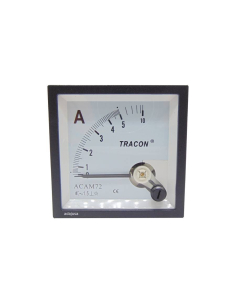 Ammeter direct measurement 5 A 72x72mm 72x72mm moving coil instrument | ADAJUSA | price 2