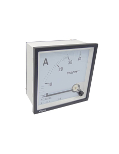 Ampèremètre à mesure directe 30 A 96x96mm instrument à bobine mobile : ADAJUSA : prix