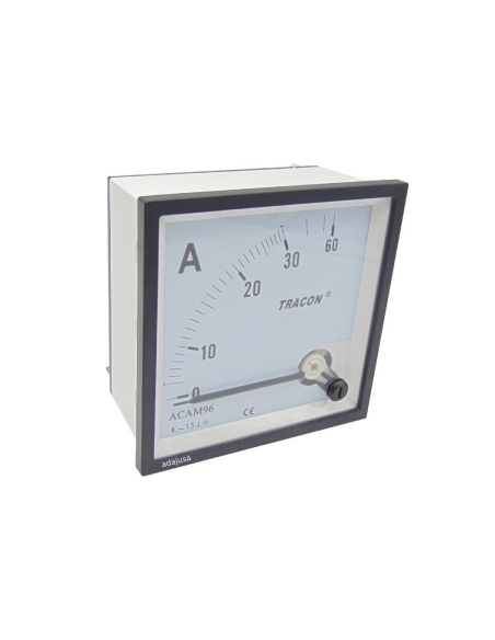 Ampèremètre à mesure directe 0-30A 96x96