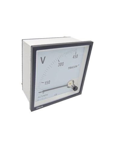 Voltmeter 0-450 Vac 96x96