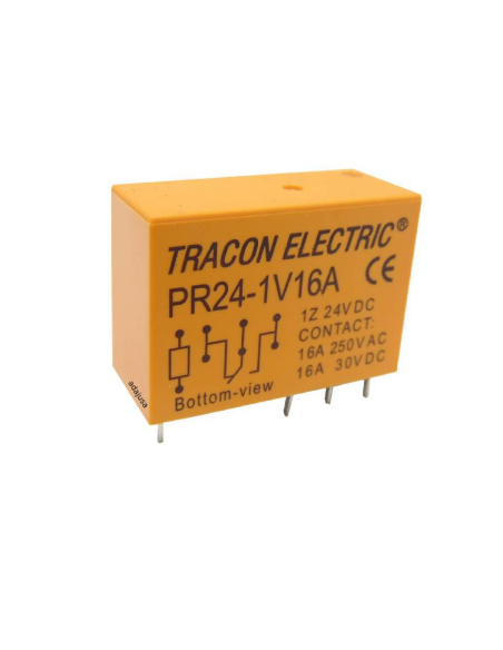 Miniature relay 24Vdc 2 contacts 5A