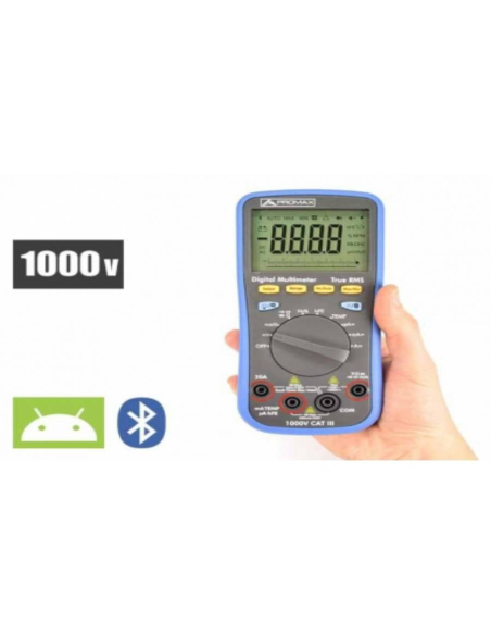 Multimètre numérique Bluetooth PD-352 PROMAX | ADAJUSA | prix
