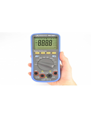 Multimètre numérique PD-351avec Bluetooth - PROMAX