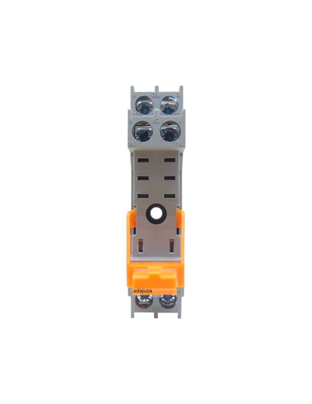 Base relais 2 contacts, 8 broches avec pince | ADAJUSA | prix
