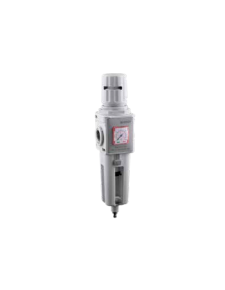 Filtre régulateur pneumatique 3/8 complet avec vidange automatique série EVO - Aignep | ADAJUSA | prix