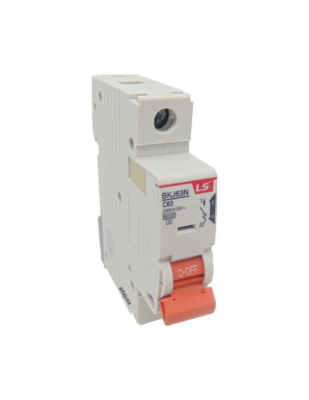 MCB circuit breaker 1 pole 25A (1x25A) -  LS