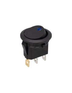 ON-OFF switch with blue indicator led 6A-250V ADAJUSA