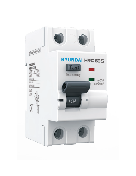 Interrupteur différentiel Classe A-APR super-immunisé monophasé 63A 300mA 2 pôles Hyundai | ADAJUSA | prix