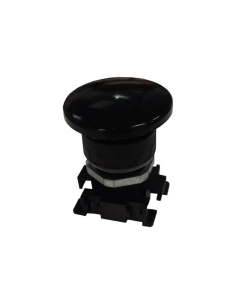 Bouton poussoir champignon noir - Aignep | ADAJUSA | prix