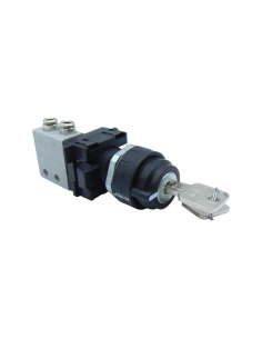 Sélecteur de robinetterie à 3 positions, extraction à 0 position et vanne à guillotine : raccords latéraux 3/2 NC Ø 4 mm - Aigne