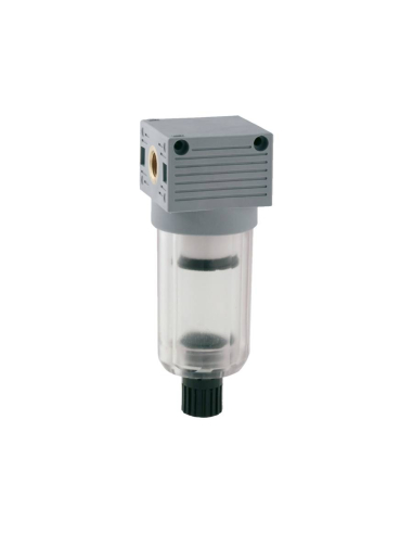 Filter 1/4 20 micron semi-automatic purge FRL MINI series - Aignep