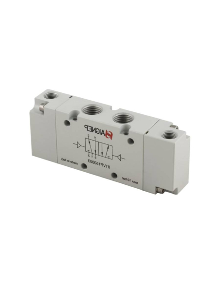 Pneumatic distributor valve 1/4 5 way 3 positions Aignep: ADAJUSA : price