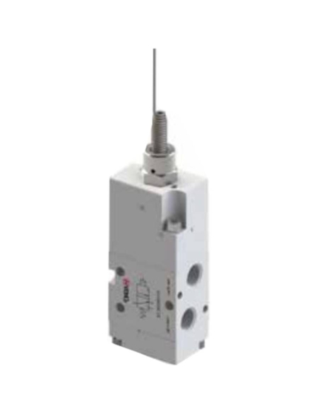 Fin de course antenne servo-pilotée pneumatique 1/8 3/2 NC monostable avec ressort de rappel - Aignep | ADAJUSA | prix