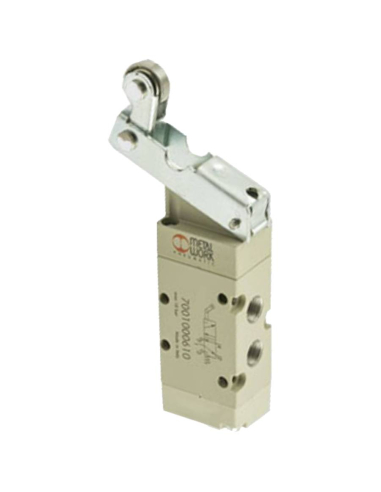 Limit Switch 1/8 5/2 one-way roller lever - Metal Work