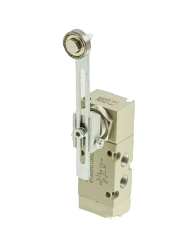 Limit Switch 1/8 5/2 lever extendable roller - Metal Work