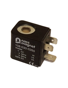 Bobine électrovanne  24Vcc T22 diametre 9 - Mindman