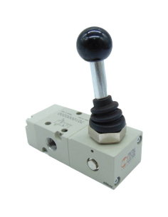 Pneumatic valve 1/8 3-way 2 positions lever 90o bistable Metal Work | Price adajusa.com.com.'