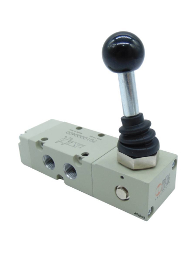 Valve manual lever 1/8 5/3 fixed pressure centers Metal Work