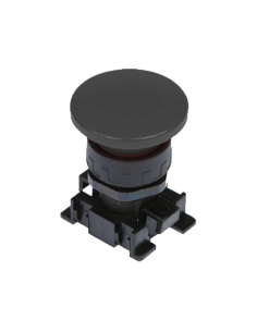 Poussoir coup de champignon pneumatique noir diamètre 40 Metal Work | ADAJUSA | prix