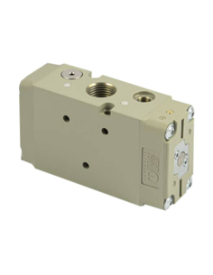 Vanne 1/2 3 voies monostable ouverte NO - Metal Work