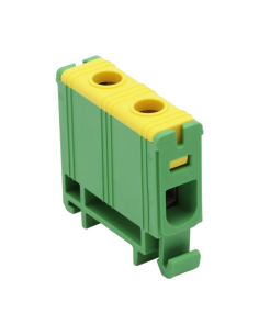 Borne de dérivation 1 pôle 2x1.5-16mm2 Vert/Jaune | ADAJUSA | prix