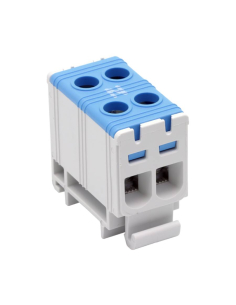 Borne de dérivation 1 pôle 4x1.5-16mm2 Bleu | ADAJUSA | prix