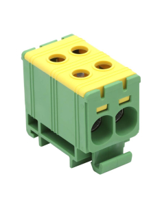 Borne de dérivation 1 pôle 4x2.5-35mm2 Vert/Jaune | ADAJUSA | prix