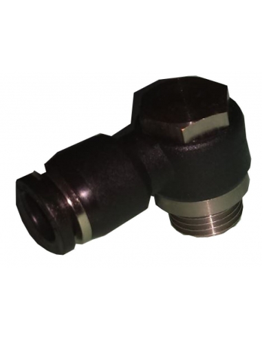 Raccord pivotant 1 corps 3/8 diamètre du tube 10 - ADAJUSA