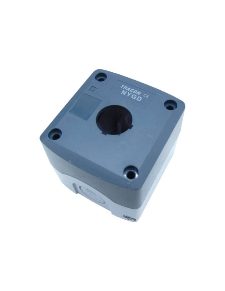 Boîtier à boutons (mécanismes) 1 élément diamètre 22 mm plastique NYGD-1GR | ADAJUSA | prix