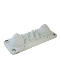 EKBV-03 14-entry cable entry plate for TFE metal cabinets | ADAJUSA | price