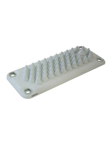 Cable gland plate with 51 entries 222x92mm for TFE Series electrical cabinets
