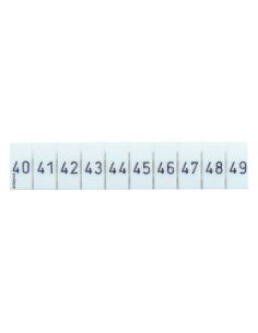 Marqueurs pour terminaux numéros 40-49 série TSKA | ADAJUSA | prix