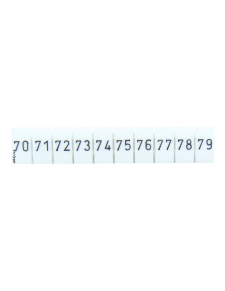 Markers for terminals numbers 70-79 TSKA series | ADAJUSA | price