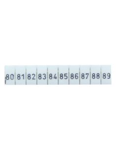 Markers for terminals numbers 80-89 TSKA series | ADAJUSA | price