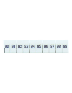 Marqueurs pour terminaux numéros 90-99 série TSKA | ADAJUSA | prix