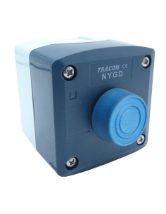 Button box with blue push button with rubber cover NYGBP61KT| ADAJUSA | price