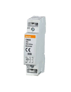 Modular contactor 2 Poles single phase 20A 24V VMC | ADAJUSA | price