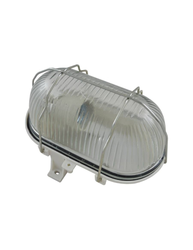 Plafonnier extérieur blanc 60W