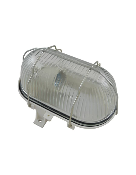 Plafonnier extérieur blanc 60W
