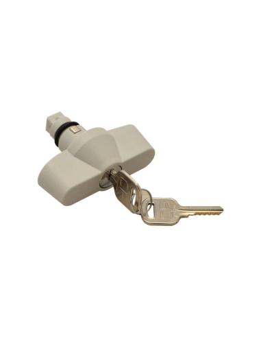 Security lock with key for TME Series cabinets