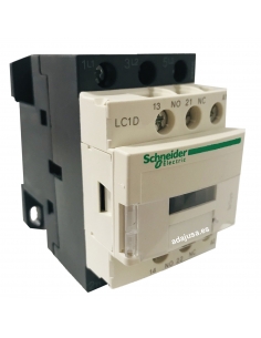 Three-phase contactor 9A coil 230Vac - Schneider