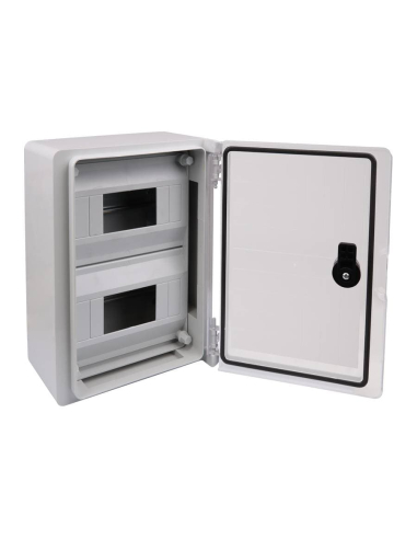 Armoire électrique ABS 330x250x130 porte transparente et châssis avant IP65 TME332513MT | ADAJUSA | prix