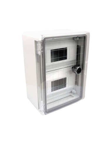 600x400x200mm Cabinet  in ABS transparent door and front chassis TME Series