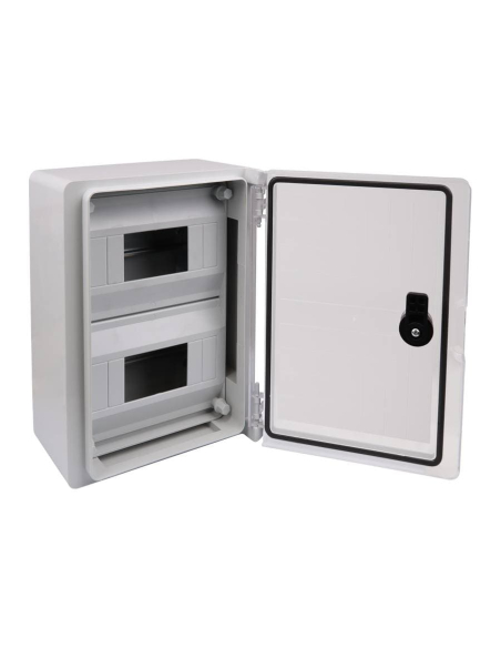 Armoire électrique ABS 600x500x220 porte transparente et châssis avant IP65 TME605022MT | ADAJUSA | prix